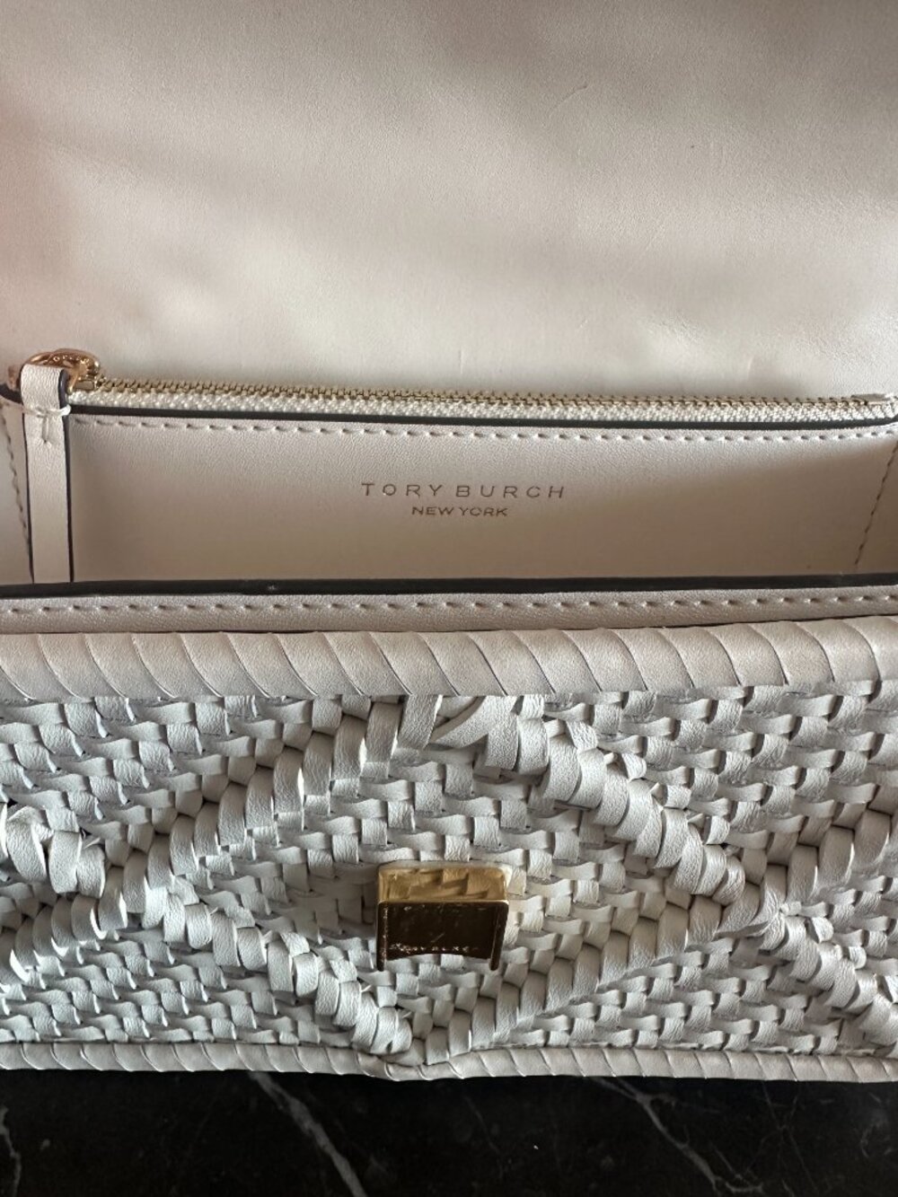 Tory Burch Small Eleanor Braided Shoulder Bag - Picture 2 of 11